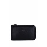 Tamer Tanca Unisex Hakiki Deri Siyah Floter El Çantası 1012 2029 CNT SK25-26 SIYAH FLTR