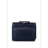 Tamer Tanca Unisex Suni Deri Lacivert Valiz