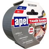 Tamir Bandı (Duct Tape) Askılı Karton 48 mm x 25 M Gri - standart