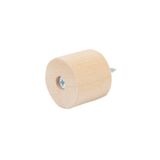Tamiret Ahşap Ağaç Ayak Sandalye Sehpa Ünite Kanepe Koltuk Takoz Ayak Yükseltici Boy 4 Cm Çap 4 Cm