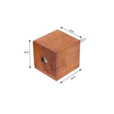 Tamiret Masa Sandalye Mobilya Ünite Kanepe Sehpa Koltuk Ahşap Ayak Yükseltici Takoz Boy 4 cm En 4x4 cm