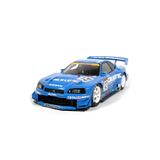 TAMIYA 1/24 Nissan Calsonic GT-R (R34) Plastik Araba Maket Kiti, Demonte Hobi Seti