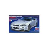 TAMIYA 1/24 Nissan Skyline GT-R V Spec II (R34) Plastik Araba Maket Kiti, Demonte Hobi Seti