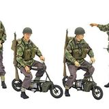 Tamiya 1/35 British Paratroop-MB Plastik Bisikletli Askerler Maket Kiti