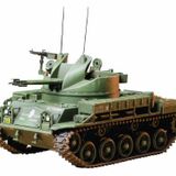 Tamiya 1/35 M42 Duster w/3 Fighures Plastik Tank Maket Kiti