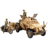 Tamiya 1/35 Sd.Kfz.222 North Africa Plastik Askeri Araç Maket Kiti