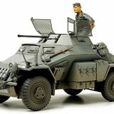 Tamiya 1/35 Sd.Kfz.222 W/Photo Etched Parts Plastik Askeri Araç Maket Kiti