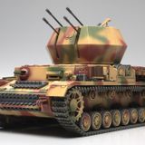 Tamiya 1/48 Ger.Flakpanzer IV Wirbelwind Plastik Tank Maket Kiti