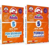 Tammat 5. Sınıf Fen Bilimleri ve Türkçe Hızlı ve Akıllı Soru Bankası Seti 2 Kitap
