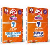 Tammat 7. Sınıf Fen Bilimleri ve Türkçe Rota Hızlı ve Akıllı Soru Bankası Seti 2 Kitap