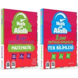Tammat 8. Sınıf Matematik + Fen Bilimleri Hızlı ve Akıllı Branş Deneme Set 2 Kitap
