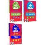 Tammat 8. Sınıf Matematik + Fen Bilimleri + Türkçe Hızlı ve Akıllı Branş Deneme Set 3 Kitap