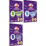 Tammat 8. Sınıf Matematik + Fen Bilimleri + Türkçe Hızlı ve Akıllı Konuşan Defter Soru Bankası Set 3 Kitap