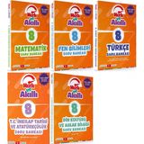 Tammat 8. Sınıf Matematik + Fen Bilimleri + Türkçe + Inkılap Tarihi + Din Kültürü Hızlı ve Akıllı Soru Bankası Set 5 Kitap