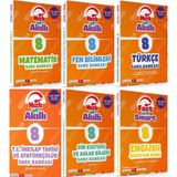 Tammat 8. Sınıf Matematik + Fen Bilimleri + Türkçe + Inkılap Tarihi + Din Kültürü + Ingilizce Hızlı ve Akıllı Soru Bankası Tam Set 6 Kitap