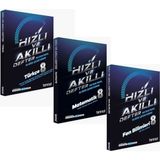 Tammat Yayıncılık 8. Sınıf LGS Türkçe Matematik Fen Bilimleri Hızlı ve Akıllı Defter Defter Set (Ciltli)