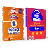 Tammat Yayınları 8. Sınıf Türkçe Hızlı ve Akıllı Soru Bankası - Haftalık Deneme 2'li Set