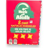 Tammat Yayınları Hızlı ve Akıllı 8. Sınıf Din Kültürü ve Ahlak Bilgisi Haftalık Denemeler