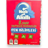 Tammat Yayınları Hızlı ve Akıllı 8. Sınıf Fen Bilimleri Haftalık Denemeler