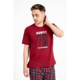 Tampap 2170 Bordo Erkek Pijama Takımı