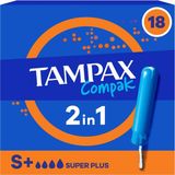 Tampax Tampon Compak Super Plus 18'lı
