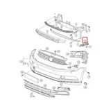 Tampon Bağlantı Braketi Passat 15SONRASI Küçük Ön Sol (Oem No: 3G0807049)
