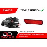 Tampon Reflektörü L Dacia Duster 10 Almla - Siyah
