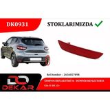 Tampon Reflektörü R Clio Iv Hb 12 Almla - Siyah