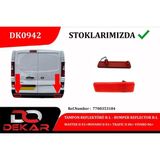 Tampon Reflektörü R-L Master Ii 01 Movano Ii 01 Trafic Ii 06 Vivaro 06 Almla - Siyah