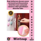 #Tampon Yapışkanlı Darbe Emici Sessiz Eşya Çok Amaçlı Silikon Kapı Duvar Koruyucu Tampon 4'Lü