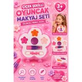 Tamsena Store Çiçek Şekilli Oyuncak Makyaj Seti Çocuk Güzellik Seti Renkli Kız Çocuk Oyun Makyaj Seti Eğlenceli Oyuncak Seti