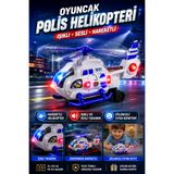 Tamsena Store Oyuncak Polis Helikopteri Işıklı Sesli Hareketli Çocuk Oyuncağı