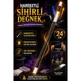 Tamsena Store Sihirbazlık Hareketli Sihirli Değnek 24 Cm – Yay Sistemli Profesyonel İllüzyon Gösteri Çubuğu
