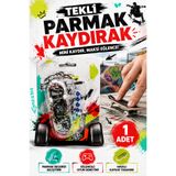 Tamsena Store Tekli Parmak Kaydırak Mini Kaykay Oyuncağı Eğlenceli El Becerisi Oyunu 3+ Yaş