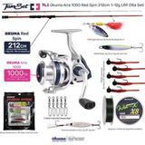 TAMSET Okuma Aria 1000 Red Spin 212cm 1-12 LRF Olta Seti TL5