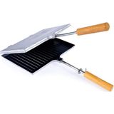 Tamu Metal Ocak Üstü Teflon El Tost Makinesi Ocak Üstü Tost Makinası