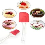 Tamu Silikon Yumurta Fırçası ve Spatula 2'li Set - 1 Adet