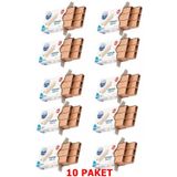 Tan Express 24/6 Zımba Teli Bakır 1000'Lik 10 Paket Büyük Zımba Teli Sarı (30 Yaprak Zımbalama Kapasiteli)