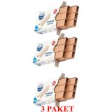 Tan Express 24/6 Zımba Teli Bakır 1000'Lik 3 Paket Büyük Zımba Teli Sarı (30 Yaprak Zımbalama Kapasiteli)