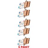 Tan Express 24/6 Zımba Teli Bakır 1000'Lik 5 Paket Büyük Zımba Teli Sarı (30 Yaprak Zımbalama Kapasiteli)