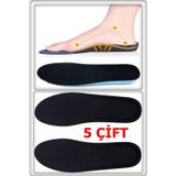 Tan Express 5 Çift Ayakkabı İç Tabanlığı Silikon Ayarlanabilir Kesim (42-43 Altı Numralara Ayarlanabilir)