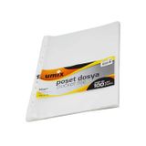 Tan Express A4 Poşet Dosya 100'Lü 1 Paket Umix