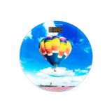 Tan Express Banyo Tartısı Dijital 180 Kg Desenli Cam Lüks Tasarım Yuvarlak 33X33 Cm