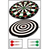 Tan Express Çift Taraflı 29 Cm Dart Tahtası Ve 4Adet Ok