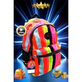 TAN EXPRESS Lüx Okul Sırt Çantası Üç Gözlü Ortopedik Ortaokul Kız 45X30X22 cm 1 Adet (Videolu)