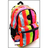Tan Express Lüx Okul Sırt Çantası Üç Gözlü Ortopedik Ortaokul Kız 45X30X22 Cm