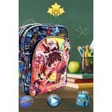 TAN EXPRESS Okul Sırt Çantası Üç Gözlü Ortopedik Ilk Öğretim Erkek 39X30X20 cm 1 Adet (Videolu)
