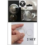 Tan Express Optik Teleskop Mercek Deney Seti Plastik 30 mm-13 mm 2'Li 2 Set
