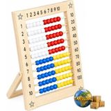 TAN EXPRESS Yıldızlar Ahşap Mishap Abaküs Sayı Boncuğu 16X20,5 cm 1 Adet