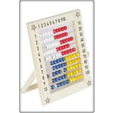 TAN EXPRESS Yıldızlar Ahşap Mishap Abaküs Sayı Boncuğu 16x20,5 Cm